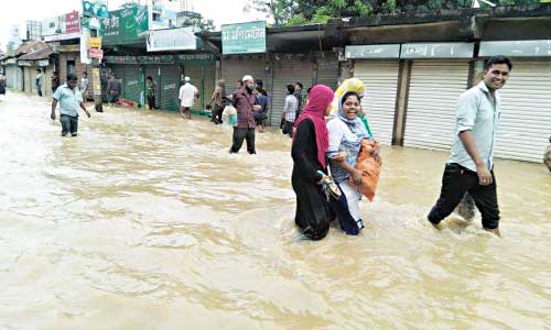 People continue to suffer in flood-affected areas