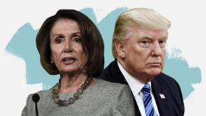 Pelosi on Trump insults: 'I'm done with him'