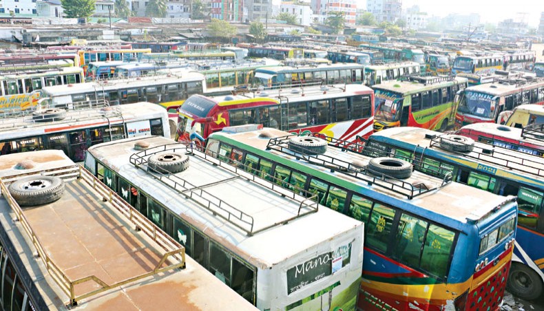 Road transport sector anarchy persists across Bangladesh