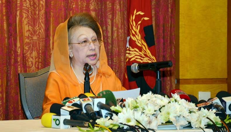 Khaleda proposes for search committee for forming EC