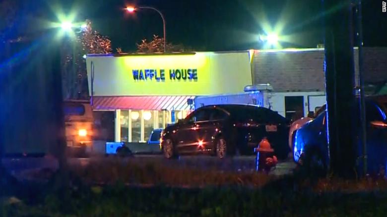Tennessee Waffle House shooting suspect may be armed, police say
