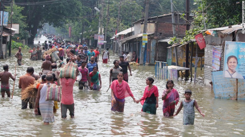 Hundreds dead, thousands at risk after massive flooding in South Asia