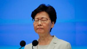 Hong Kong's leader 'sincerely sorry' after record-breaking protests, but she's not resigning