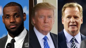The dark racial sentiment in Trump's NBA and NFL criticism