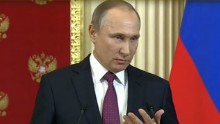 Vladimir Putin dismisses Donald Trump dossier claims as 'rubbish'