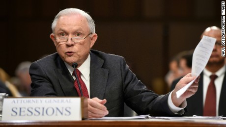 Jeff Sessions: Russia collusion claim 'detestable lie'