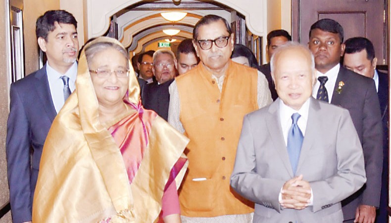 Hasina wants connectivity among Asian nations