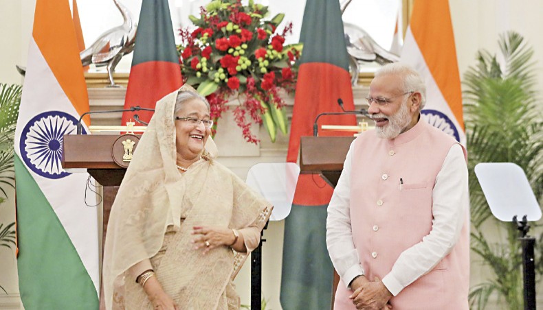PM’S DELHI VISIT Dhaka, Delhi sign 22 deals