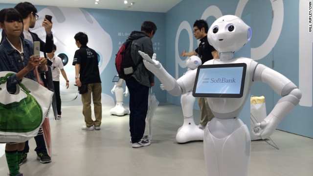 As Japan's population ages, robots seen as workforce solution.