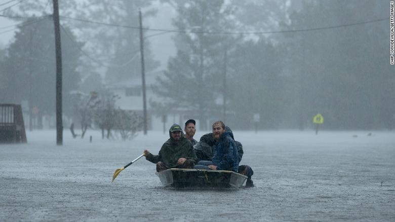 Days of flooding ahead in the Carolinas as Florence leaves at least 6 dead