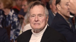 Former President George H.W. Bush in intensive care