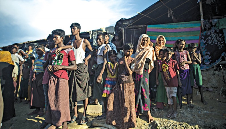 Diseases break out in Rohingya camps