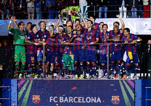  Barca cap great season with fifth European Cup win