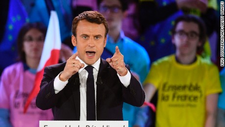 Emmanuel Macron's French presidential campaign hacked