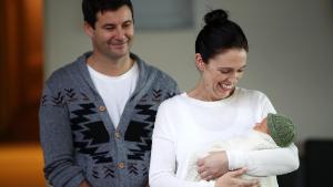 Jacinda Ardern, New Zealand PM, names new baby Neve