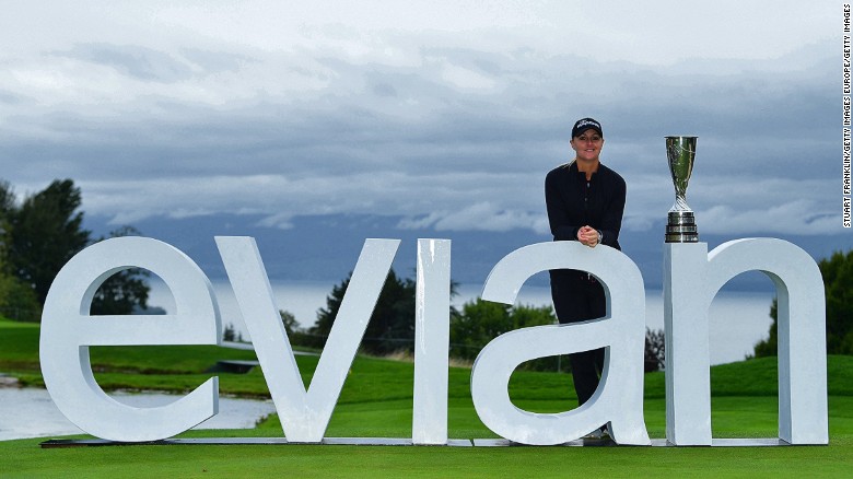 Evian Championship: Anna Nordqvist wins playoff to seal second major title