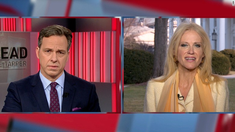Jake Tapper spars with Kellyanne Conway over WH falsehoods