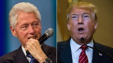 Trump strikes back at Bill Clinton: 'He doesn't know much'