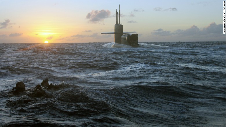 US Navy guided-missile sub calls in South Korea