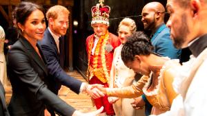 Prince Harry wows crowds by singing at Hamilton in London's West End