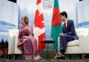 Hasina, Trudeau urge global community to act together against terrorism