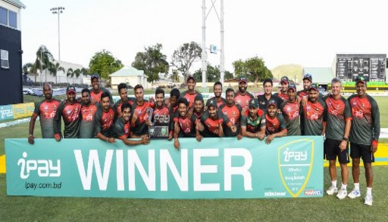 Bangladesh clinch series against Windies