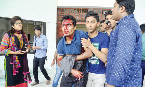 50 hurt in BCL infighting at KMC