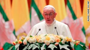 Pope Francis holds historic Papal Mass in mainly Buddhist Myanmar