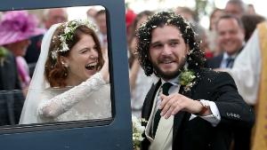 'Game of Thrones' stars Kit Harington and Rose Leslie are married