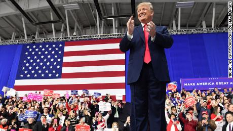 Trump touts GOP candidate — and talks drug dealers, 2020 and Oprah in whirlwind rally