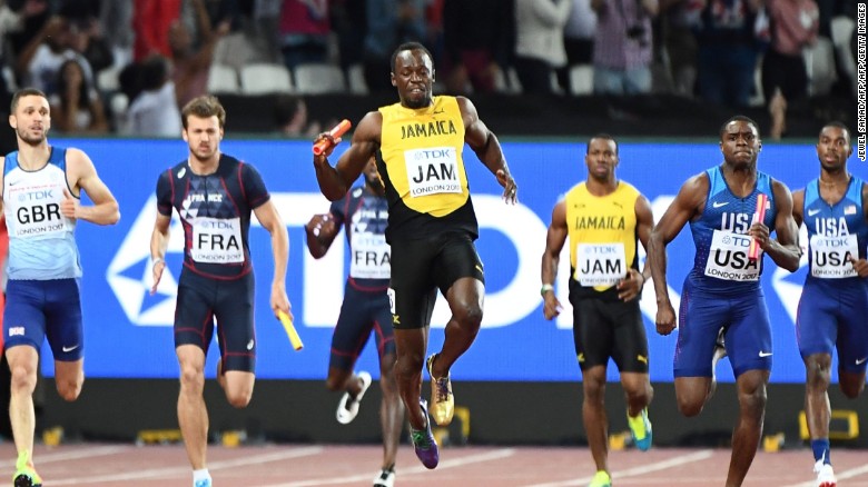 Agony for Usain Bolt as he pulls up injured in track farewell