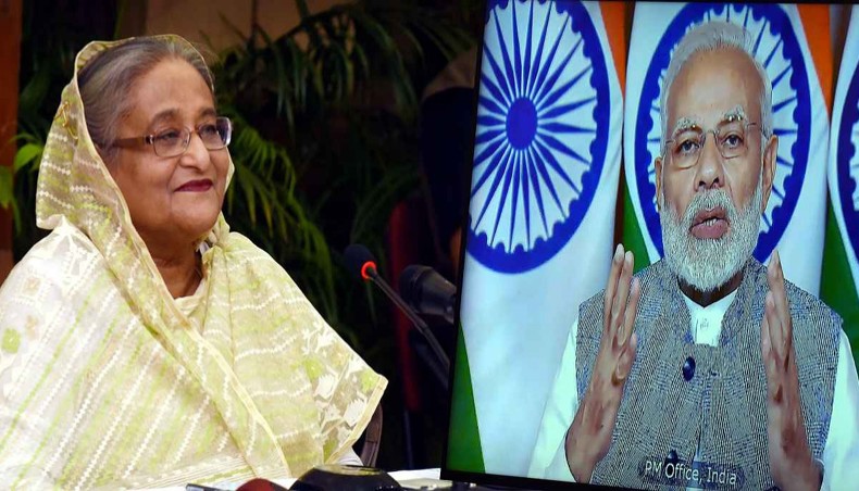 PM seeks India’s support for Bangladesh’s development