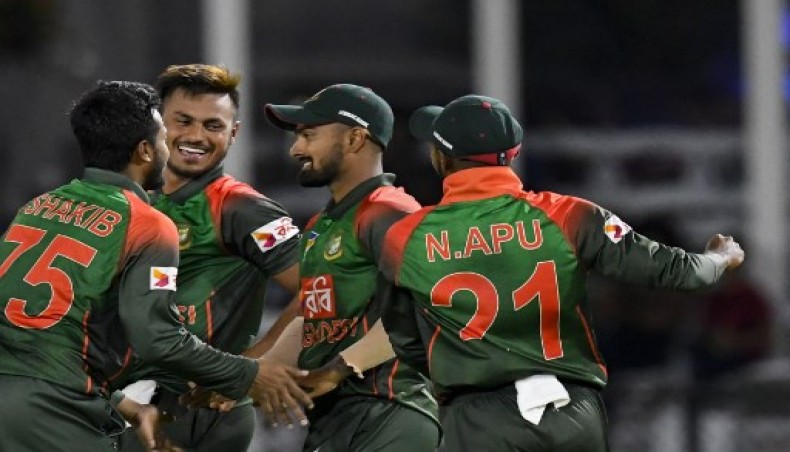 Bangladesh level series with 12-run win