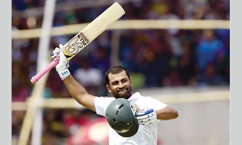 Tamim smashes record to secure draw
