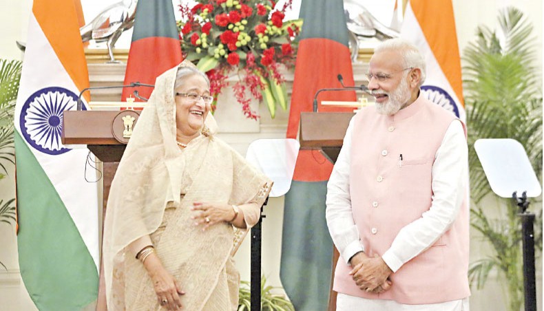 Hasina’s visit fails to resolve Muhurir Char dispute