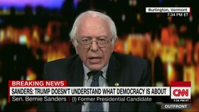 Sanders: Trump is 'delusional,' says he could move US into 'authoritarian mode'