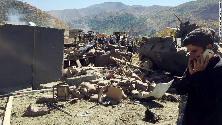 Turkey car bombing kills 18, government blames PKK