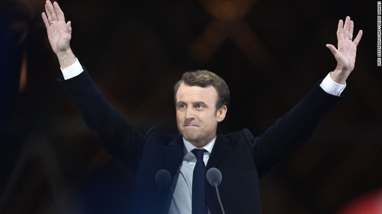 Emmanuel Macron wins presidency as France rejects far-right