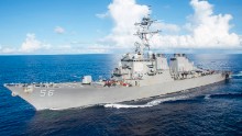 10 US Navy sailors missing after destroyer collides with merchant ship