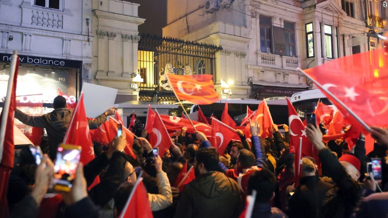 Protests after Netherlands bars Turkish official's plane from landing