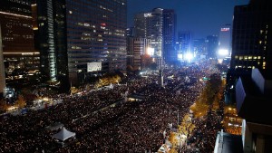 South Korean protesters march against President again