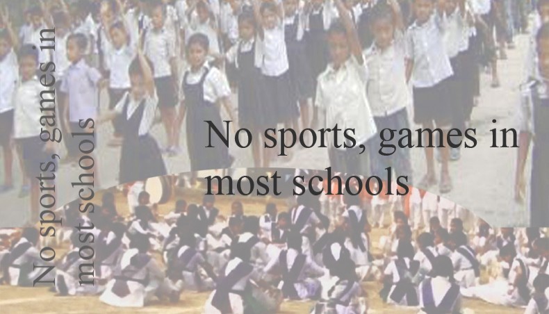 No sports, games in most schools