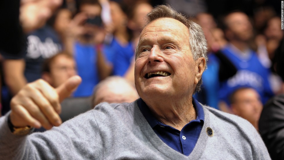 First on CNN: Former President George H.W. Bush in the hospital after fall