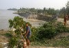 Jamuna washes away riverbank protection embankment at Kazipur 