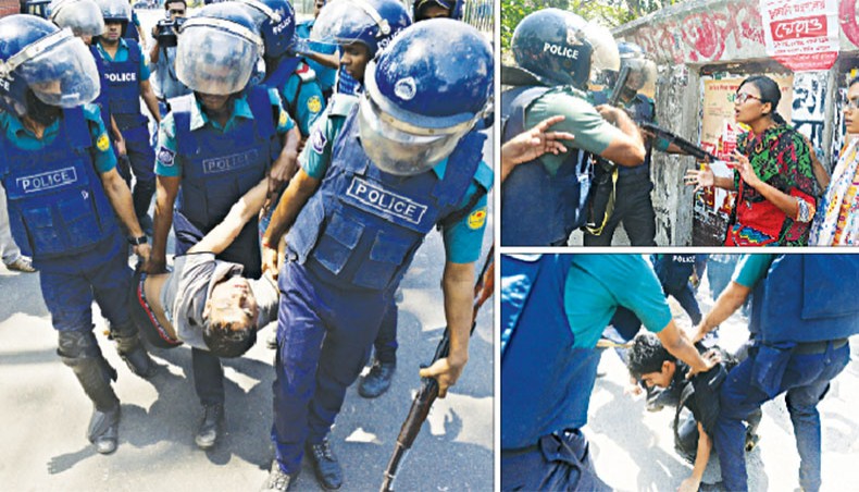 GAS PRICE HIKE 50 injured as police foil march towards ministry