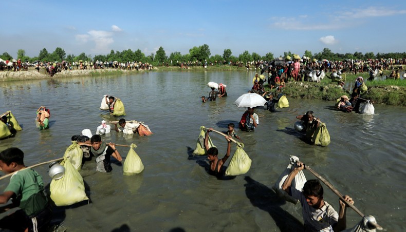 Rohingya influx surges again