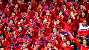 What North Korea's Olympic delegation saw for the first time
