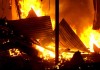 Shyambazar market catches fire