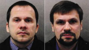 Russians charged over UK Novichok nerve agent attack