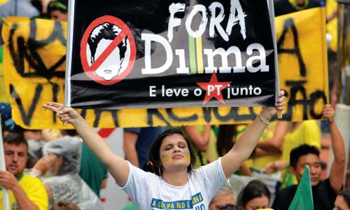 Protests rock Brazil